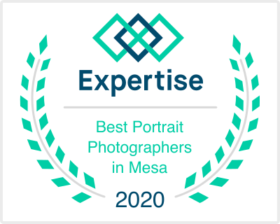Badge naming Magical Memories by Michelle a top-rated portrait photographer in Mesa, AZ.